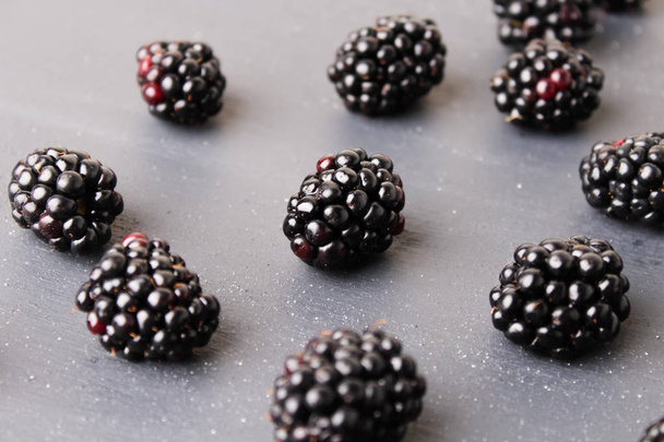 summer berry, natural, organic blackberries - Foto, Imagen