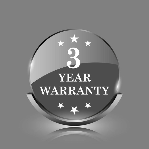 3 year warranty icon - Photo, Image