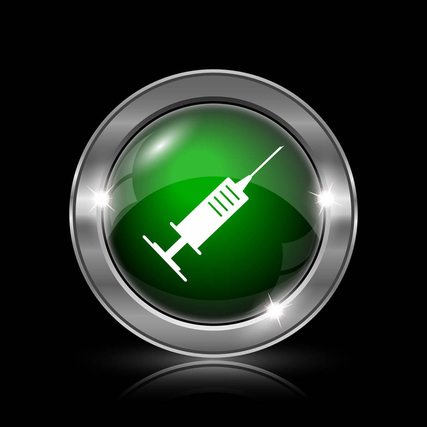 Syringe icon - Photo, Image