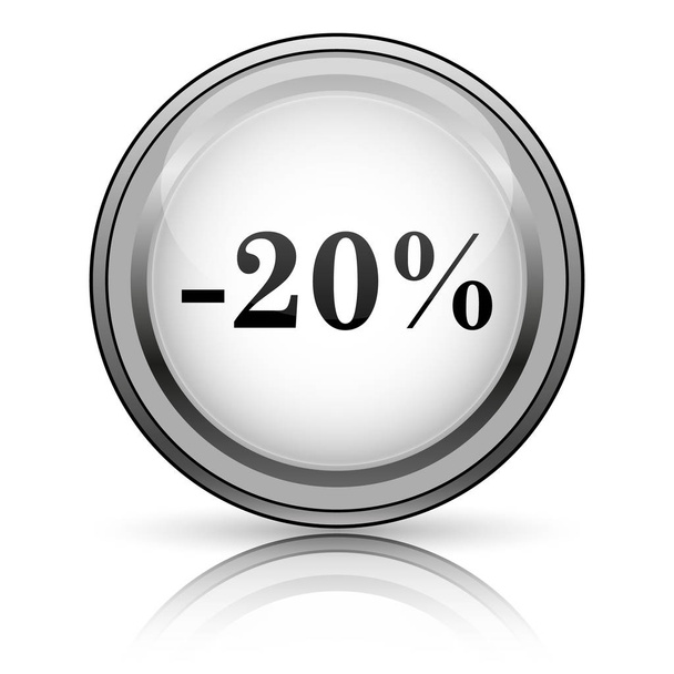 ikona slevu 20 % - Fotografie, Obrázek