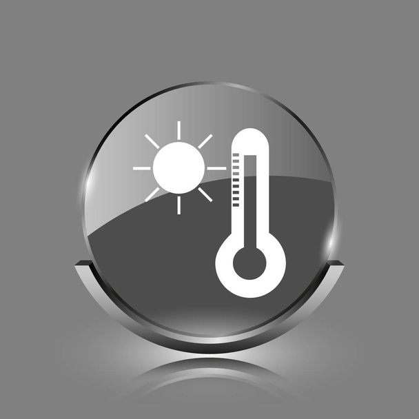 sol e termômetro ícone
 - Foto, Imagem