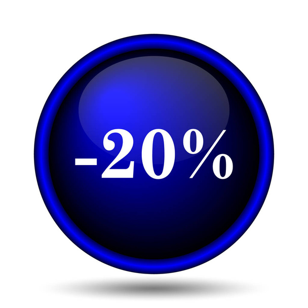 yüzde 20 indirim simgesi - Fotoğraf, Görsel