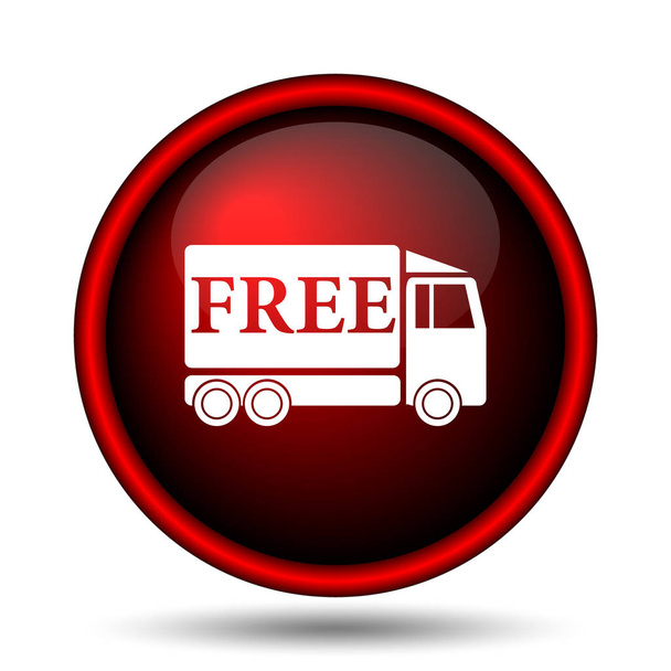 Free delivery truck icon - Photo, Image