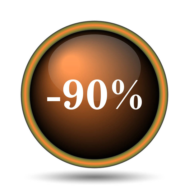 yüzde 90 indirim simgesi - Fotoğraf, Görsel