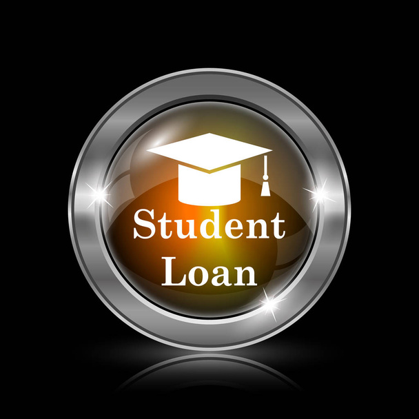 student pożyczki ikona - Zdjęcie, obraz