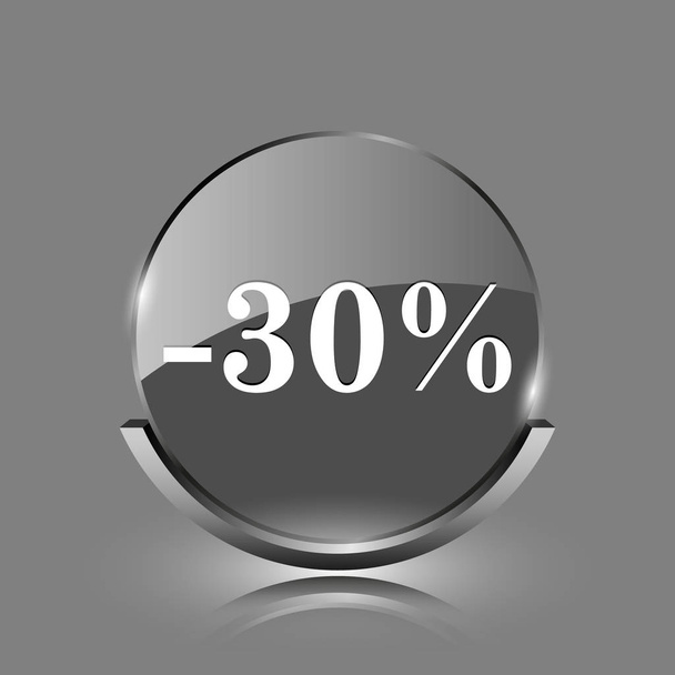 30 pour cent icône de réduction
 - Photo, image