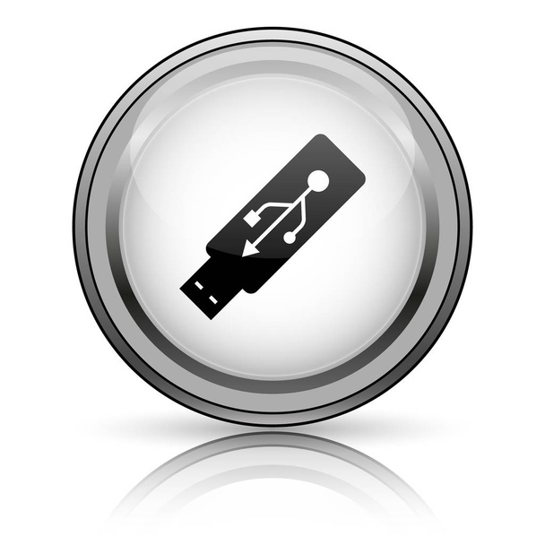 USB Flash sürücü simgesi - Fotoğraf, Görsel