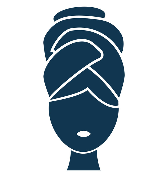 Icona vettoriale isolata viso donna modificabile
 - Vettoriali, immagini