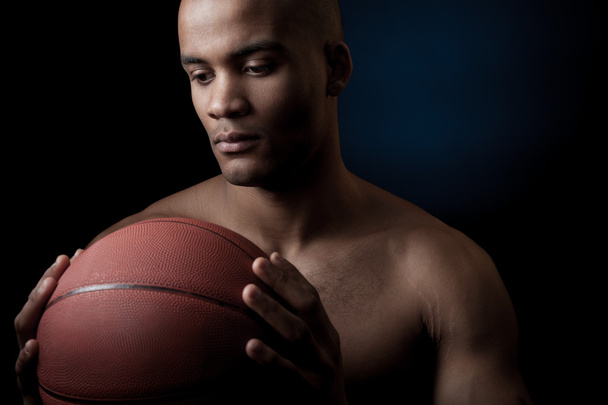 black athlete - Foto, afbeelding