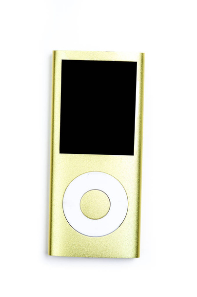 Small mp3 player isolated on white - Foto, Imagem
