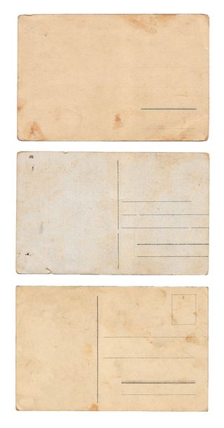 Набір з трьох старовинних листівок
 - Фото, зображення