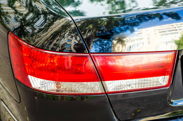 Vehicle tail lights black - Фото, зображення