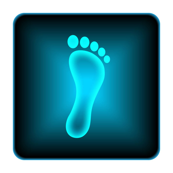 Icono de huella de pie
 - Foto, imagen