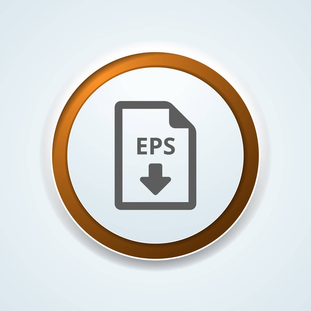 Eps icono de formato de archivo, vector, ilustración
 - Vector, imagen