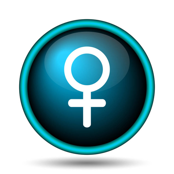 θηλυκό σύμβολο εικονίδιο - Φωτογραφία, εικόνα