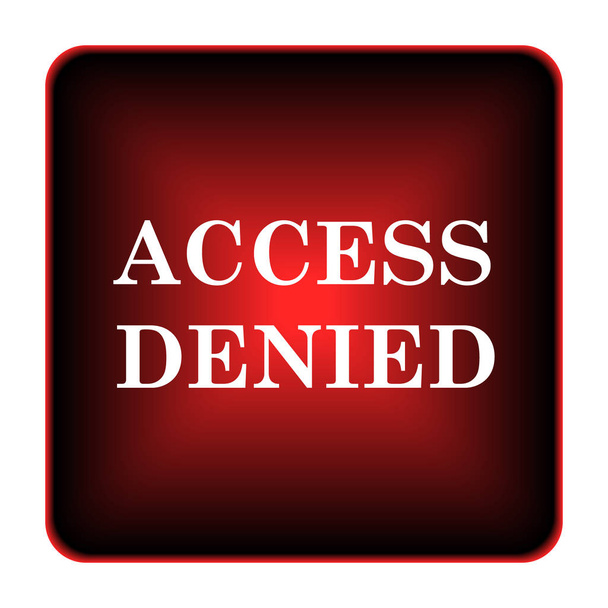 Access denied icon - Photo, Image