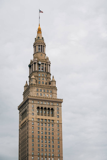 The Terminal Tower, in downtown Cleveland, Ohio - Foto, imagen