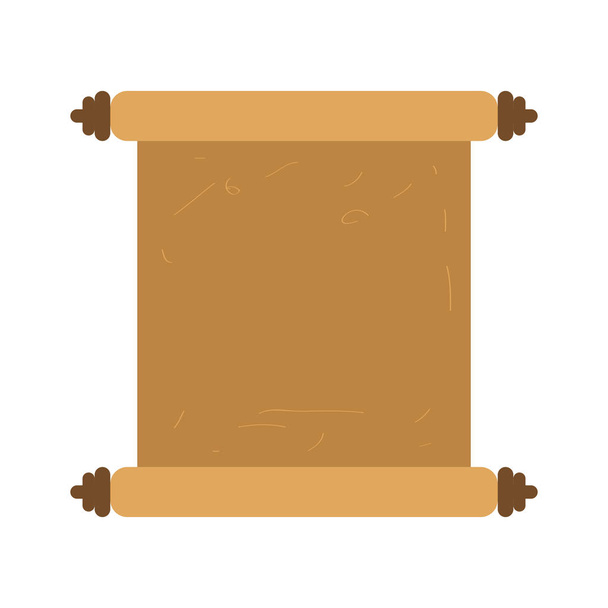 Isolata vecchia icona di pergamena
 - Vettoriali, immagini