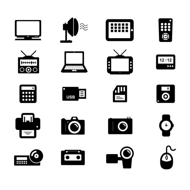 Electronics Icon - Vector, Image
