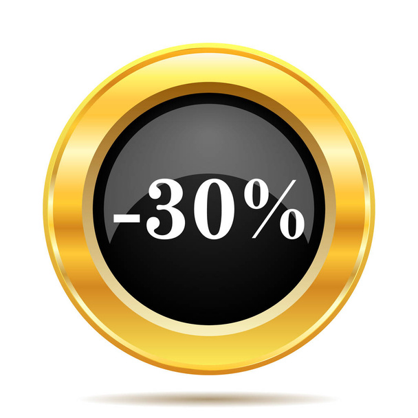 30 % sleva ikona - Fotografie, Obrázek