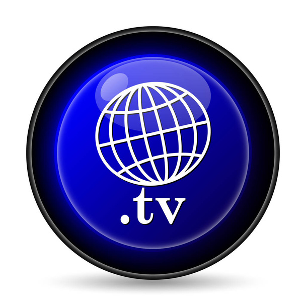 .іконка телевізора. кнопка Інтернету на білому тлі
 - Фото, зображення