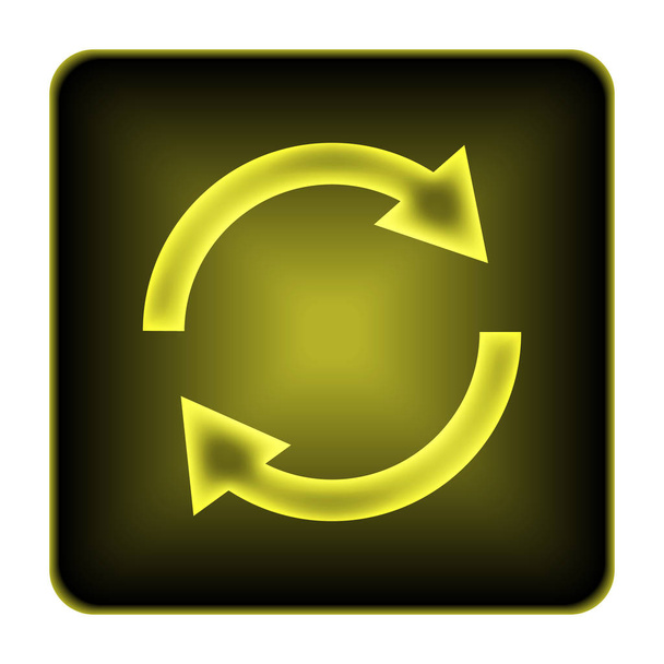 Reload two arrows icon - Foto, Bild