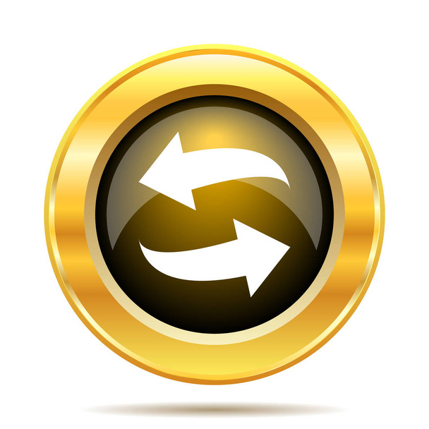 Swap icon. Internet button on white background - Foto, afbeelding