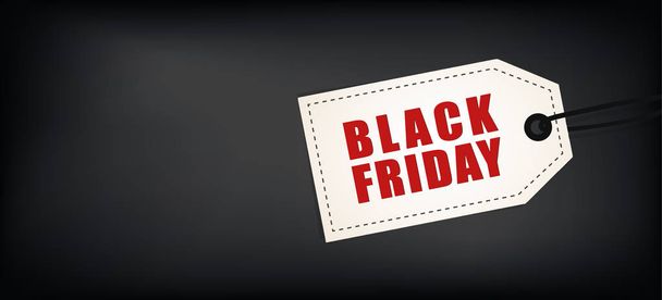 black friday sale label discount  - Vector, Image