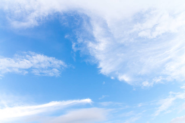 Clouds and blue sky background - Fotoğraf, Görsel