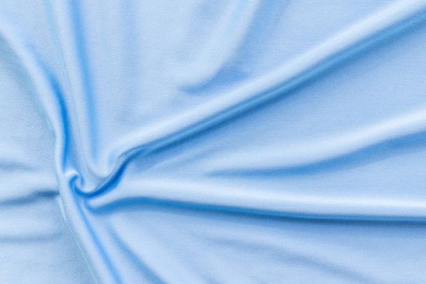 blue cloth texture and background - Photo, Image