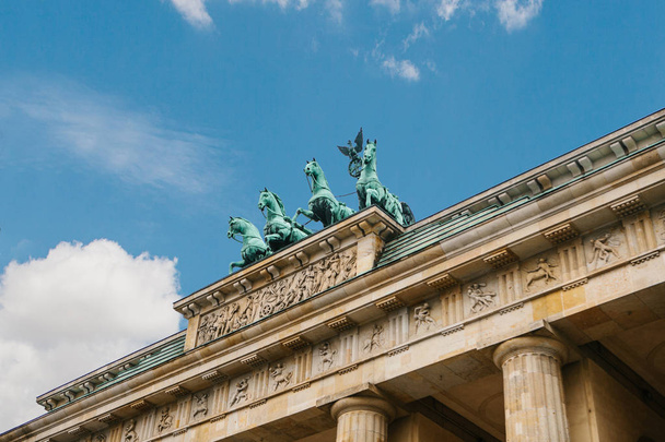 Brandenburg gate in Berlin, Germany. - Photo, Image