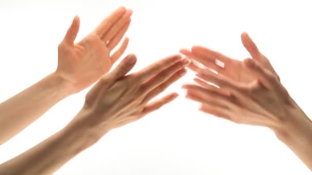 Clapping hands - Video, Çekim