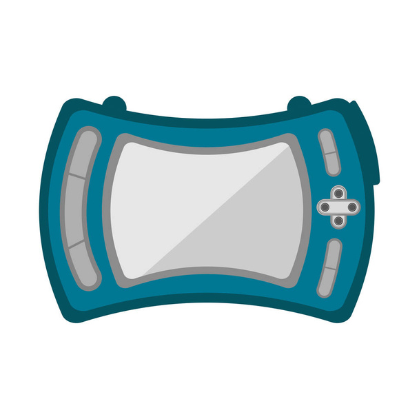 Isolated portable videogame console icon - Vektor, obrázek