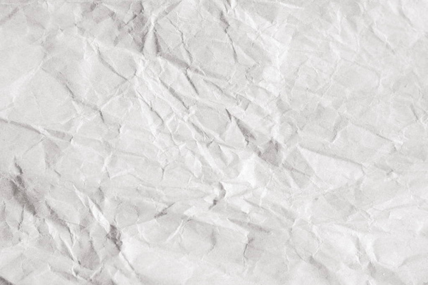 Backgrounf of old wrinkled crumpled craft package wrapping paper texture - Фото, зображення