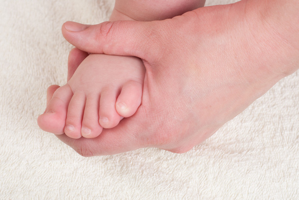 Massage of child foot - Fotografie, Obrázek