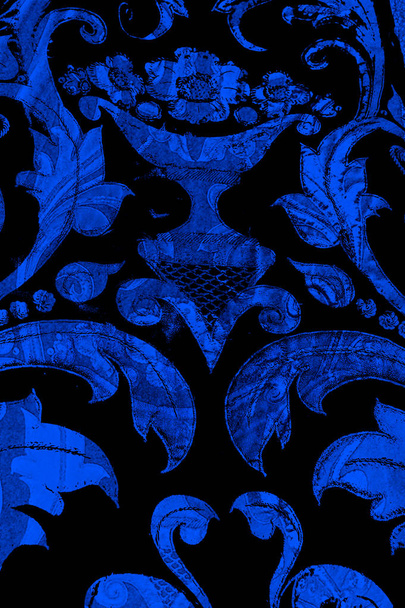 Panenského pláště několika barev. Tyrkysová, modrá, oranžová, fucsia, černá a bílá  - Fotografie, Obrázek