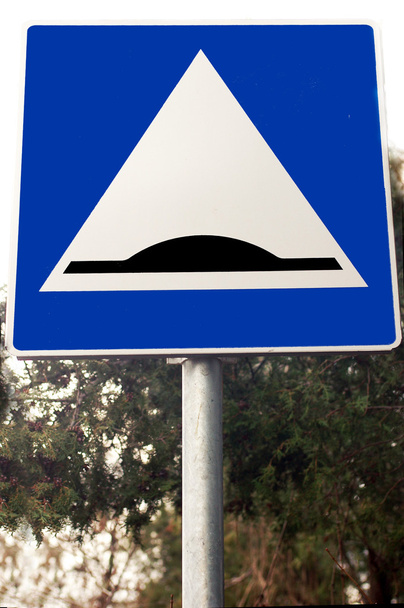 yavaşlama engel trafik işaretleri - Fotoğraf, Görsel