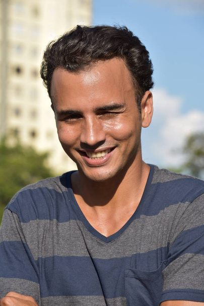 A Smiling Minority Male - Photo, Image
