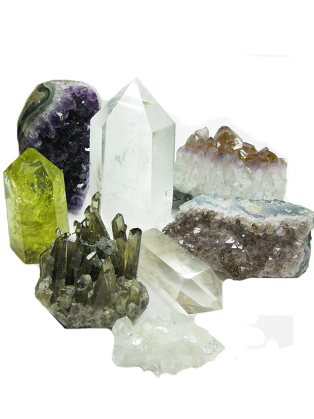 Cristales geológicos de geoda de cuarzo amatista
 - Foto, Imagen
