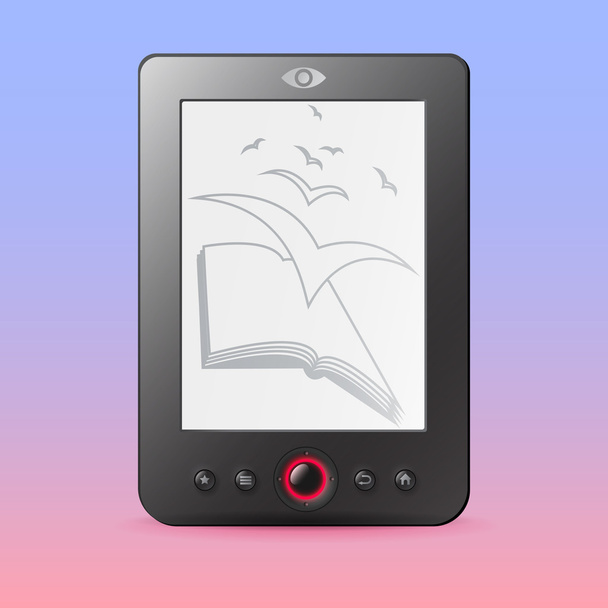 Векторні ілюстрації e-reader
 - Вектор, зображення