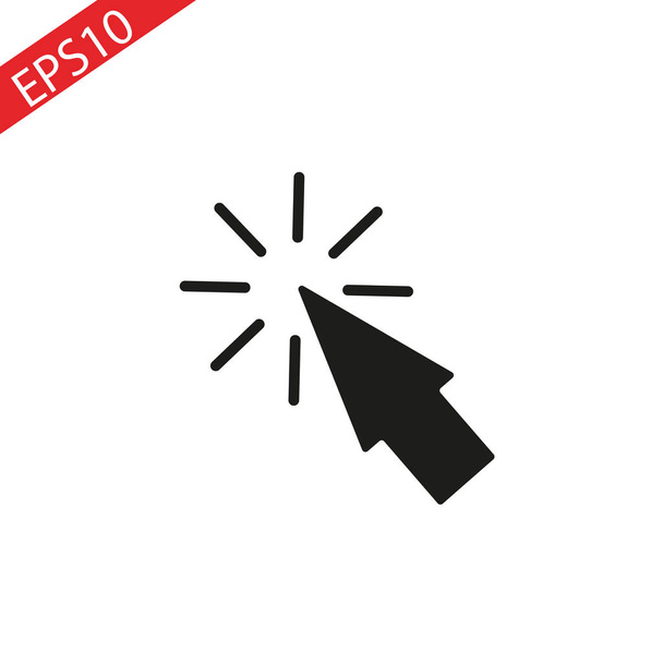 mouse arrow icon, computer mouse arrow vector icon, mouse arrow in trendy flat style.eps 10 - Vector, Image