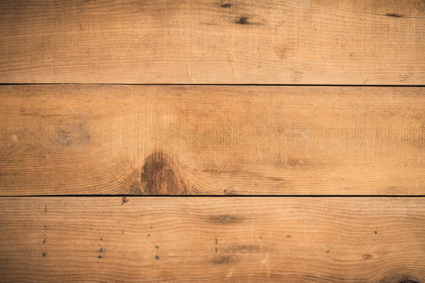 Vieux grunge fond en bois texturé foncé, La surface de la vieille texture en bois brun, vue de dessus boiseries marron - Photo, image