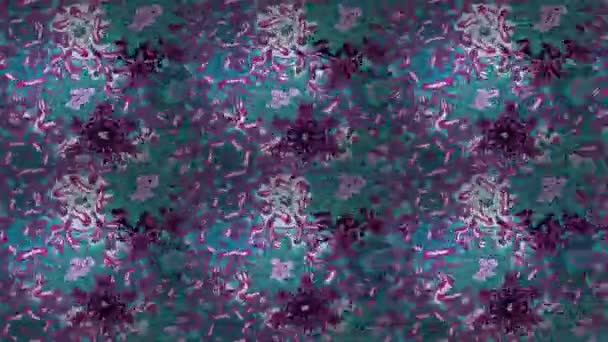 abstraktes Retro-Hintergrunddesign. zartes Bewegungsmuster. blau und rosa auf Farben. Muster. - Filmmaterial, Video