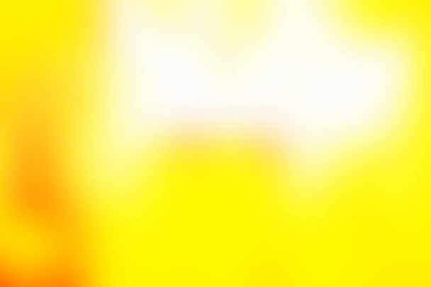 黄色とゴールド カラーのトーンの抽象的なパステル ソフト カラフルな滑らかなテクスチャ背景をぼかし焦点オフになって - 写真・画像