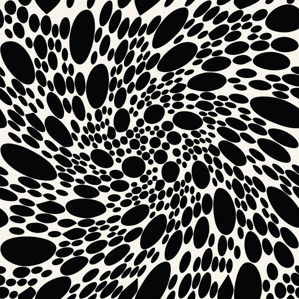 abstraktní bezešvé geometrické dekorativní vektorový kruh vzor - Vektor, obrázek