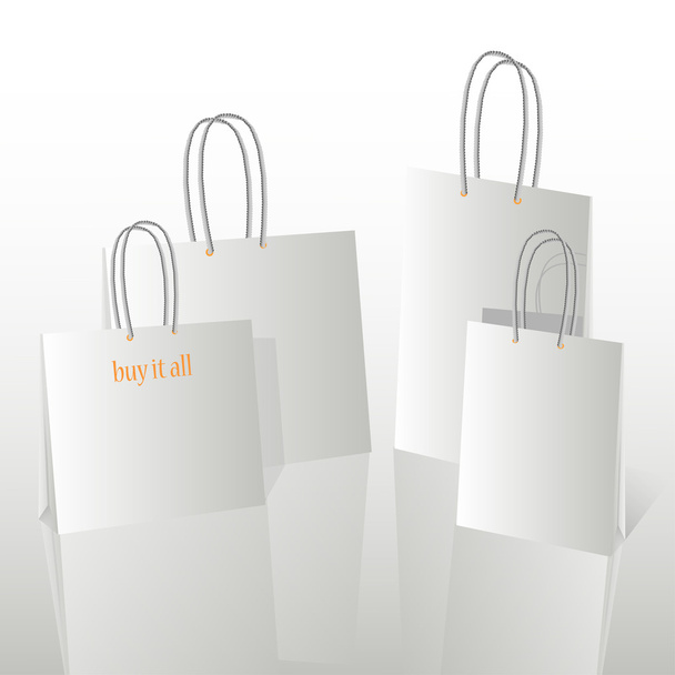 Vector Shopping Bags vector illustration  - Vector, Image