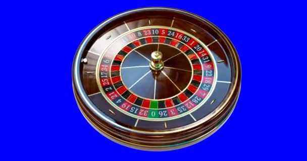 Casino roulette wheel. - Footage, Video