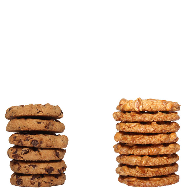 Sweet cookies on white background  - Foto, Imagen