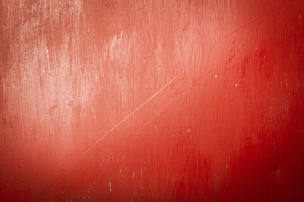 texture from an old red metal plate - Valokuva, kuva