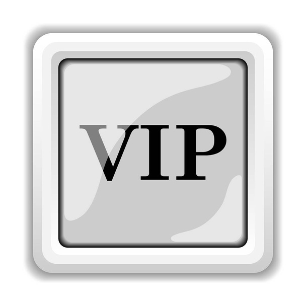 VIP-pictogram. Internet knop op witte achtergrond - Foto, afbeelding